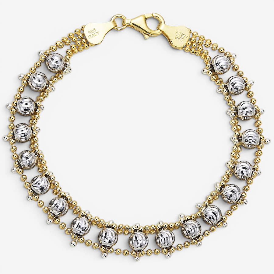 Image 130134_RHYGP.jpg, Product 130-134 / Price $149.99, Silver Gallery Sterling Silver Binaro Link Bracelet from Silver Gallery on TSC.ca's Jewellery department