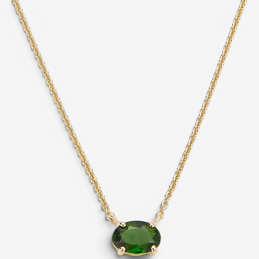 Image 130161_CMD.jpg, Product 130-161 / Price $799.99, 14K Yellow Gold Gemstone Solitaire Necklace from Gem Creations on TSC.ca's Jewellery department