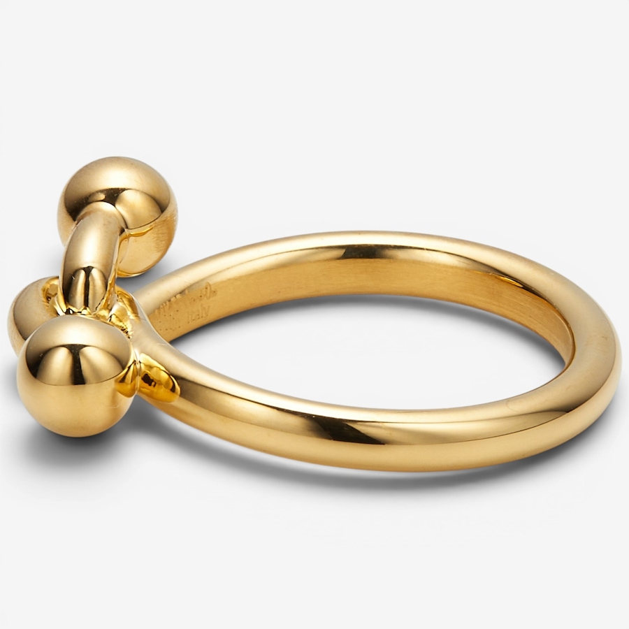 Image 130196_ALTMORE1.jpg, Product 130-196 / Price $159.99, Soave Oro 14K Yellow Gold Resin Filled Ball Link Ring from Soave Oro on TSC.ca's Jewellery department
