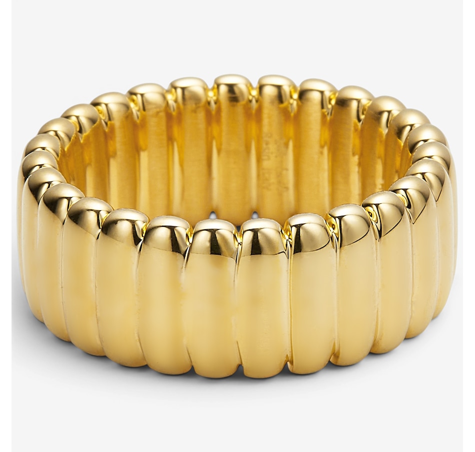 Image 130198_ALTMORE1.jpg, Product 130-198 / Price $189.99, Soave Oro 14K Yellow Gold Resin Filled Textured Ring from Soave Oro on TSC.ca's Jewellery department