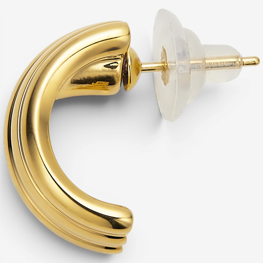 Image 130202_ALTMORE1.jpg, Product 130-202 / Price $369.99, Soave Oro 14K Yellow Gold Resin Filled Textured Earrings from Soave Oro on TSC.ca's Jewellery department