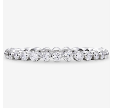 EVERA Diamonds 14K Gold 1.00ctw Diamond Eternity Band