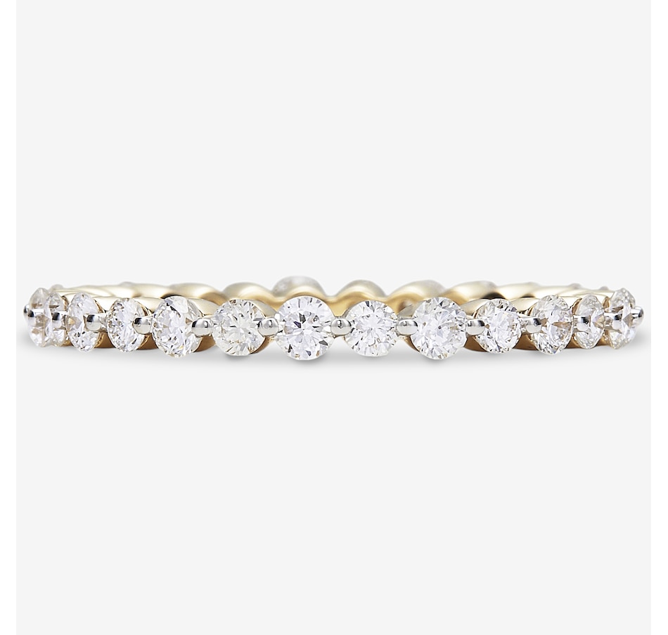 Image 130215_YGL.jpg, Product 130-215 / Price $1,129.99, EVERA Diamonds 14K Gold 1.00ctw Diamond Eternity Band from Evera Diamonds on TSC.ca's Jewellery department