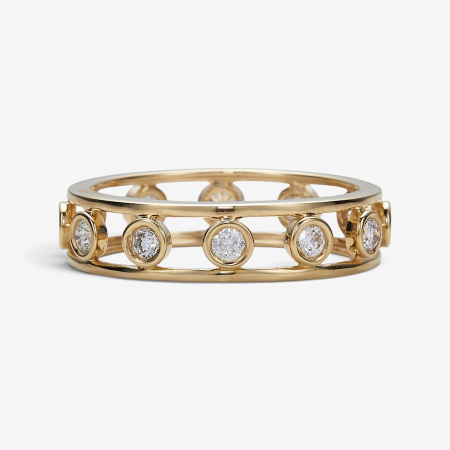 Image 130216.jpg, Product 130-216 / Price $1,399.99, EVERA Diamonds 14K Yellow Gold 0.50ctw Floating Diamond Band from Evera Diamonds on TSC.ca's Jewellery department