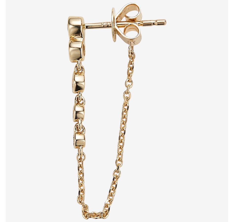 Image 130217_ALTMORE1.jpg, Product 130-217 / Price $1,129.99, EVERA Diamonds 14K Gold 0.25ctw Bezel Set Diamond Drop Earrings from Evera Diamonds on TSC.ca's Jewellery department