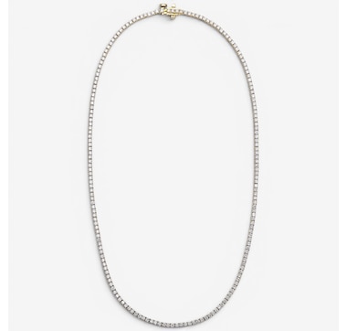  EVERA Diamonds 14K Gold Diamond Tennis Necklace