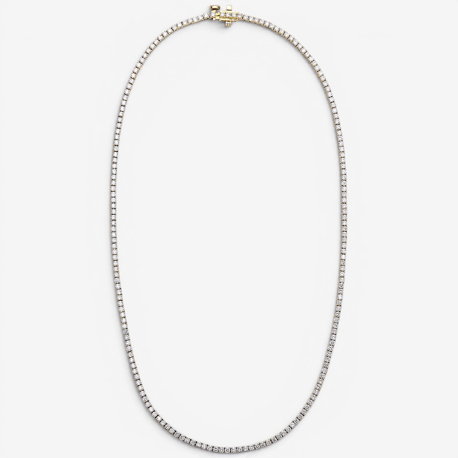 Image 130219_YGL.jpg, Product 130-219 / Price $6,499.99 - $7,999.99, EVERA Diamonds 14K Gold Diamond Tennis Necklace from Evera Diamonds on TSC.ca's Jewellery department