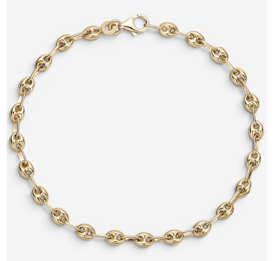 Image 130247.jpg, Product 130-247 / Price $2,299.99, Uno A Erre 18K Yellow Gold Puffed Anchor Design Bracelet from UnoAErre Jewellery on TSC.ca's Jewellery department