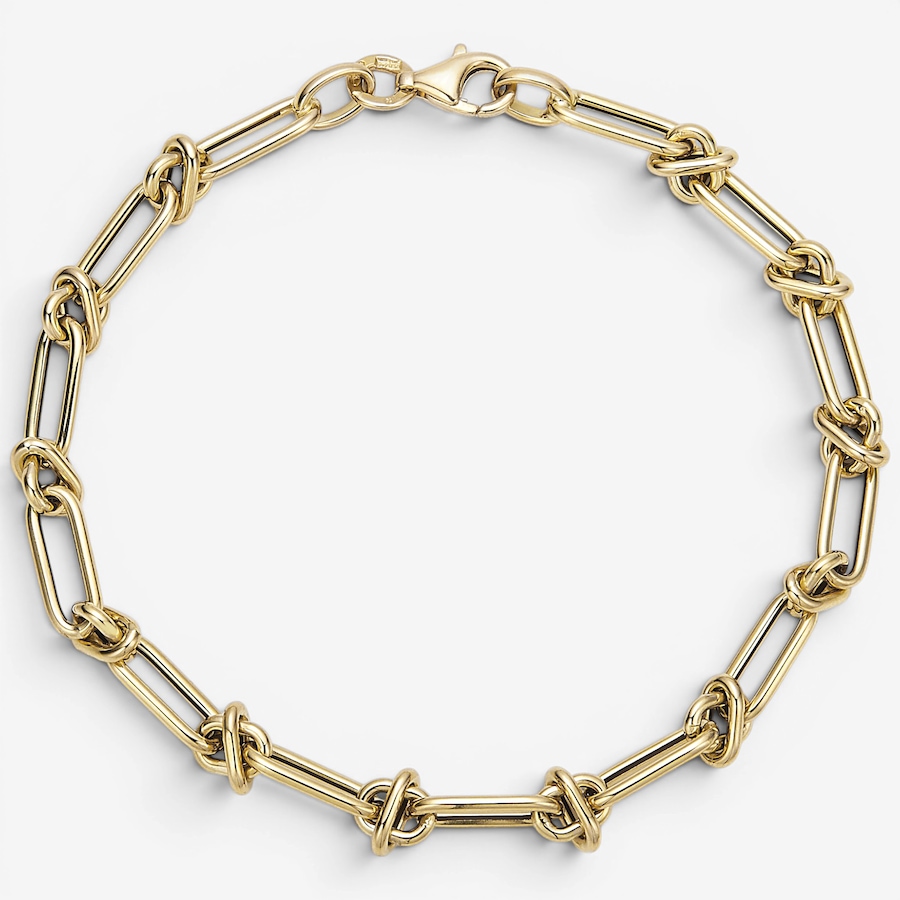 Image 130250.jpg, Product 130-250 / Price $2,399.99, Uno A Erre 18K Yellow Gold Fancy Link Bracelet from UnoAErre Jewellery on TSC.ca's Jewellery department