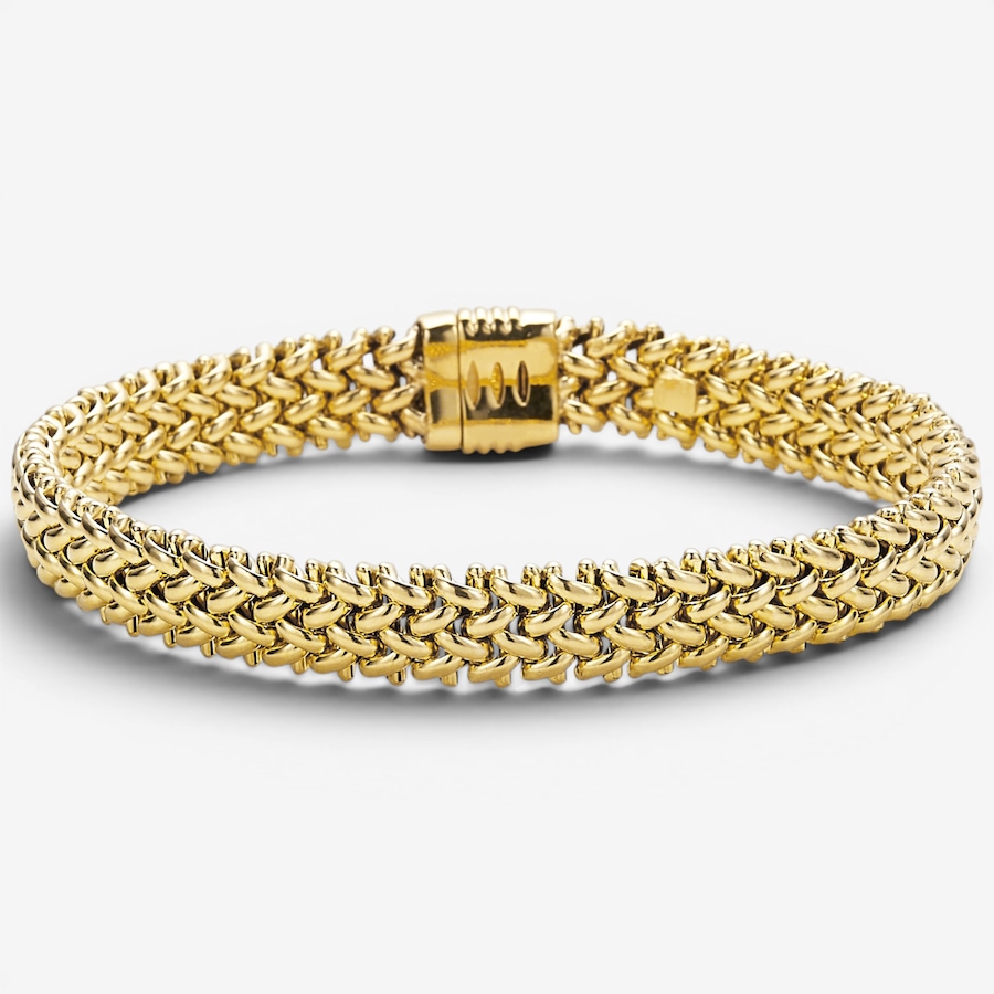 Image 130251.jpg, Product 130-251 / Price $5,799.99, Uno A Erre 18K Yellow Gold Fancy Riso Link Bracelet from UnoAErre Jewellery on TSC.ca's Jewellery department
