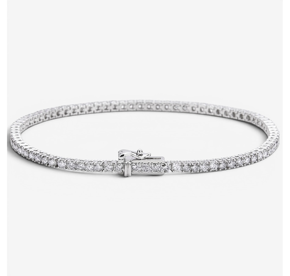 Image 130294_ALTMORE1.jpg, Product 130-294 / Price $4,799.99, 14K White Gold 3.00 ctw Diamond Tennis Bracelet from Diamond Show on TSC.ca's Jewellery department