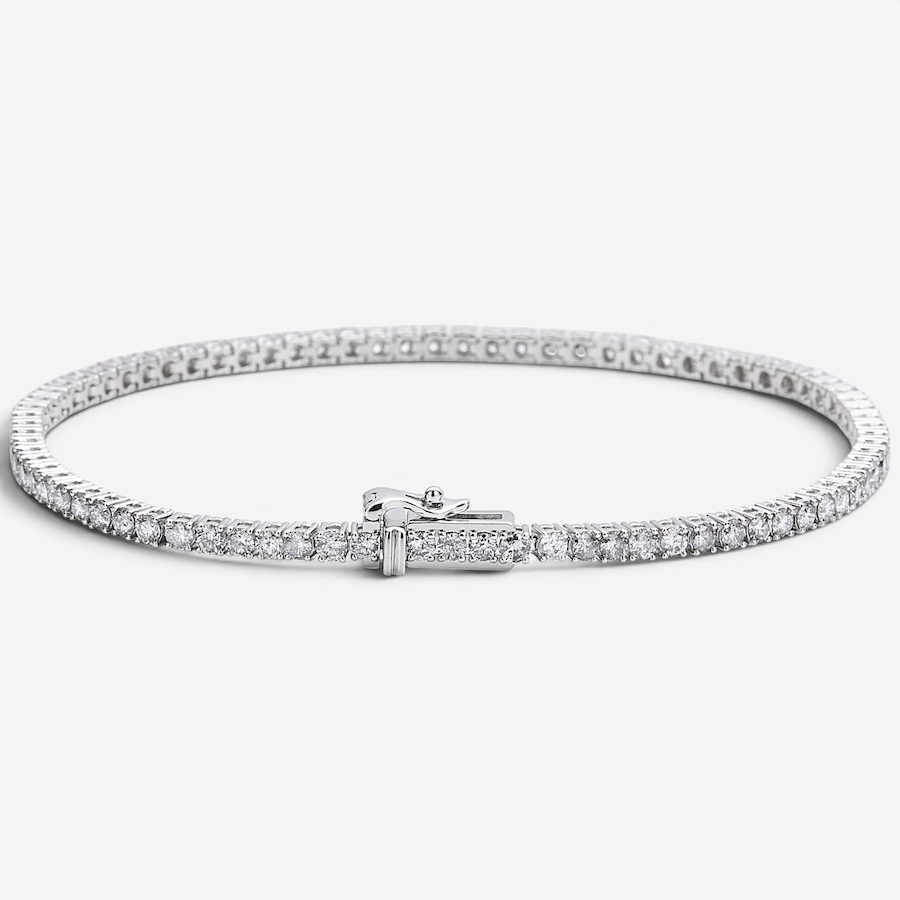 Image 130294_ALTMORE1.jpg, Product 130-294 / Price $4,699.99, 14K White Gold 3.00 ctw Diamond Tennis Bracelet from Diamond Show on TSC.ca's Jewellery department