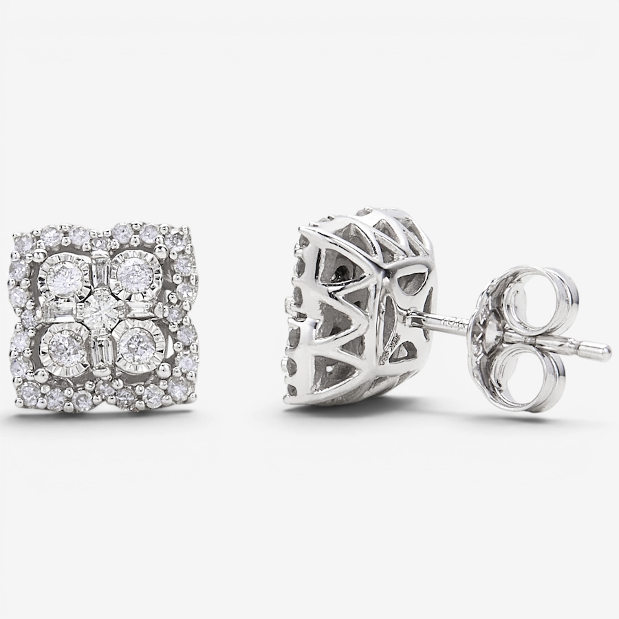 Image 130303.jpg, Product 130-303 / Price $529.99, 10K White Gold 0.33 ctw Diamond Earrings from Diamond Show on TSC.ca's Jewellery department