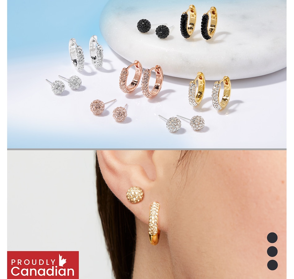 Image 130305_ALTMORE100.jpg, Product 130-305 / Price $149.99, Hillberg & Berk 2 Pairs of Sterling Silver Earrings from Hillberg & Berk Jewellery on TSC.ca's Jewellery department