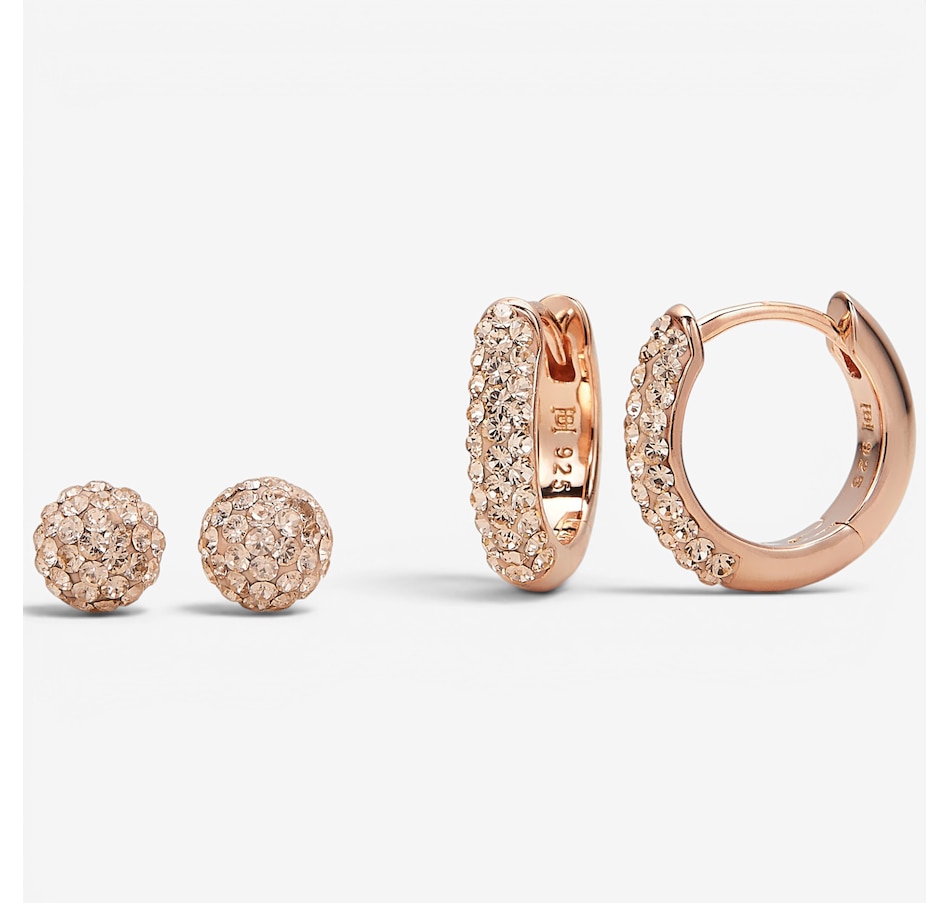 Image 130305_RGL.jpg, Product 130-305 / Price $149.99, Hillberg & Berk 2 Pairs of Sterling Silver Earrings from Hillberg & Berk Jewellery on TSC.ca's Jewellery department