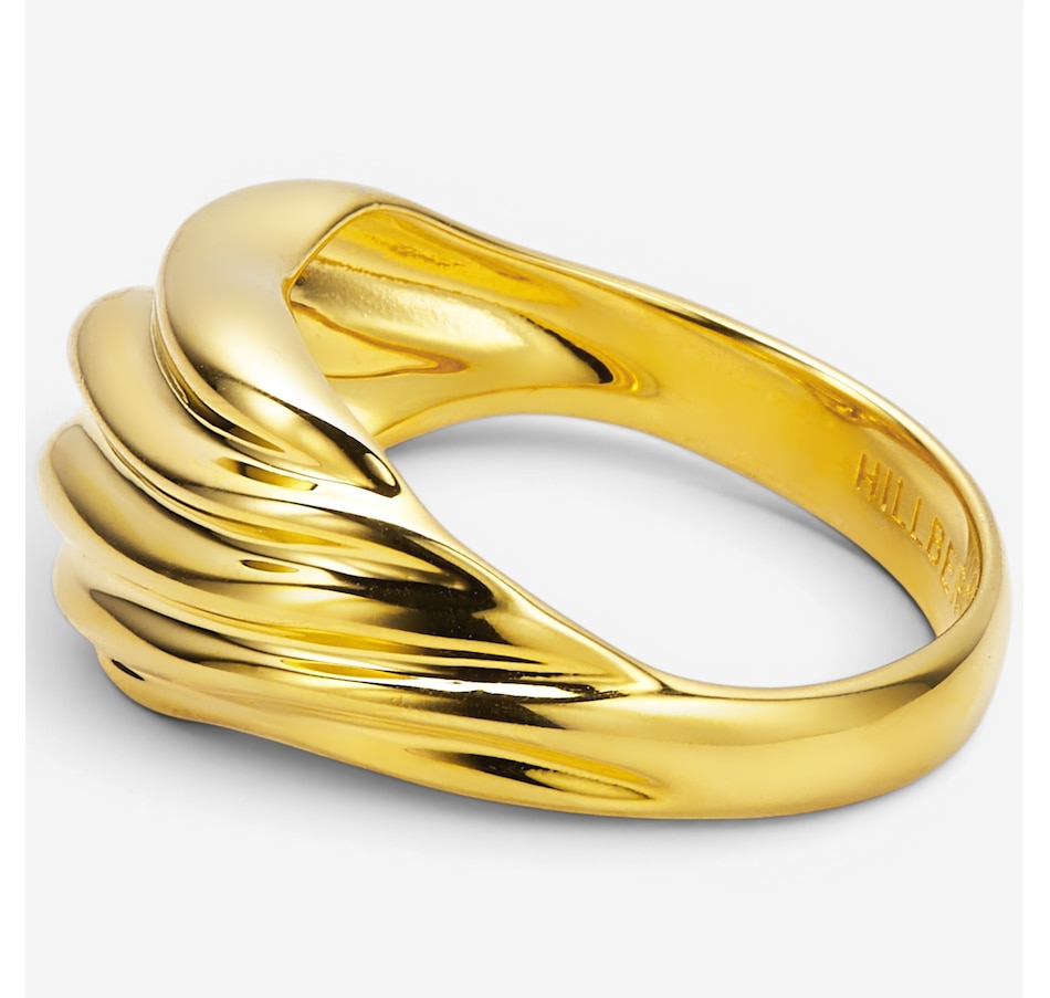 Image 130306_ALTMORE1.jpg, Product 130-306 / Price $59.99, Hillberg & Berk Sterling Silver/14K Vermeil Drift Ring from Hillberg & Berk Jewellery on TSC.ca's Jewellery department