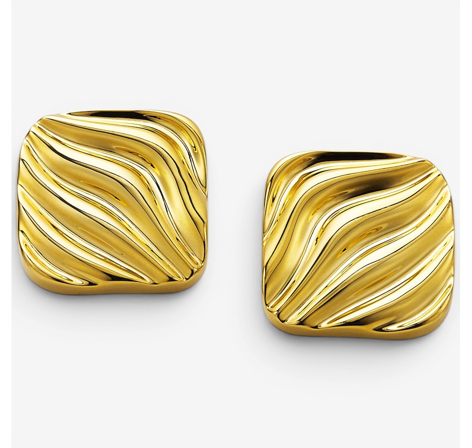 Image 130343_GLD.jpg, Product 130-343 / Price $129.99, Hillberg & Berk Sterling Silver/14K Vermeil Drift Statement Earrings from Hillberg & Berk Jewellery on TSC.ca's Jewellery department