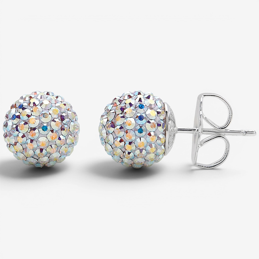 Image 130346.jpg, Product 130-346 / Price $99.99, Hillberg & Berk Sterling Silver Aurora Borealis Sparkle Ball Stud Earrings from Hillberg & Berk Jewellery on TSC.ca's Jewellery department