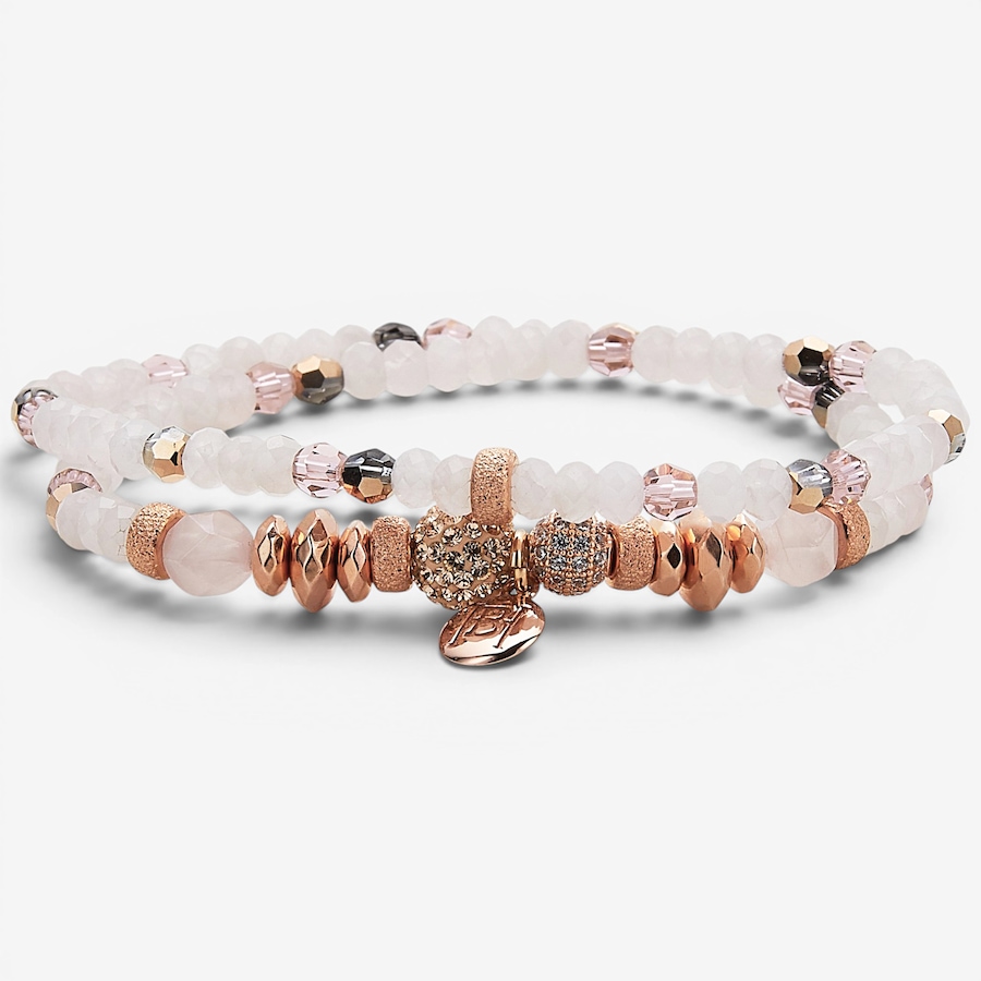 Image 130347_RGL.jpg, Product 130-347 / Price $199.99, Hillberg & Berk Sterling Silver/14K Vermeil Spark Ball Double Wrap Bracelet from Hillberg & Berk Jewellery on TSC.ca's Jewellery department
