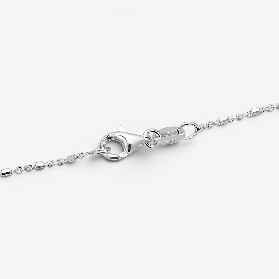 Image 130354_ALTMORE1.jpg, Product 130-354 / Price $89.99, Hillberg & Berk Sterling Silver 8-mm Lilac Sparkle Ball Charm Necklace from Hillberg & Berk Jewellery on TSC.ca's Jewellery department