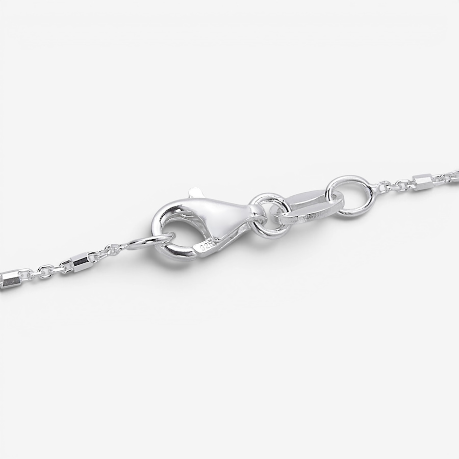 Image 130355_ALTMORE1.jpg, Product 130-355 / Price $119.99, Hillberg & Berk Sterling Silver 10-mm Lilac Sparkle Ball Charm Necklace from Hillberg & Berk Jewellery on TSC.ca's Jewellery department