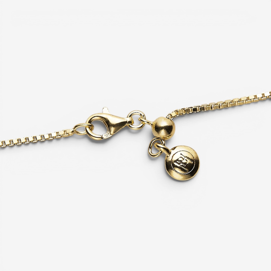 Image 130363_ALTMORE1.jpg, Product 130-363 / Price $229.99, Hillberg & Berk Sterling Silver/14K Vermeil Champagne Curve Sparkle Necklace from Hillberg & Berk Jewellery on TSC.ca's Jewellery department