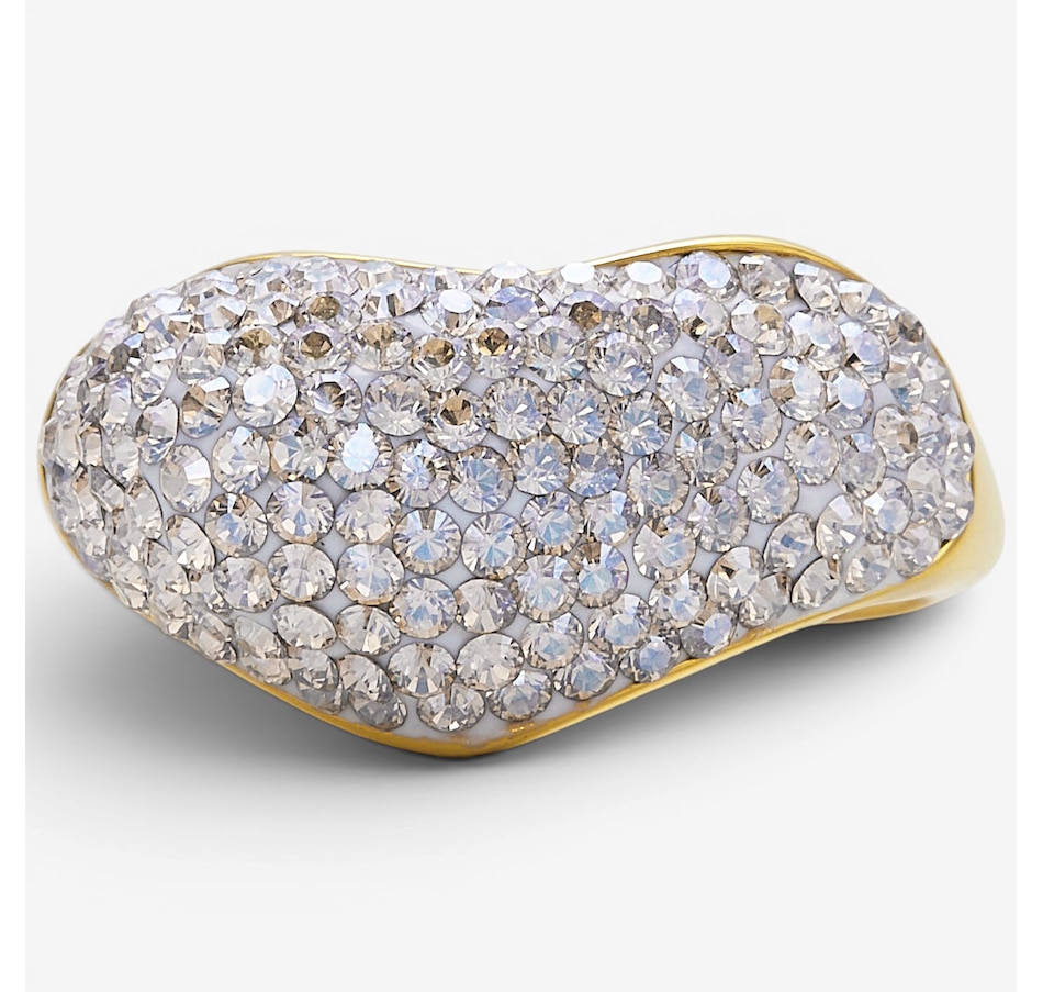 Image 130366.jpg, Product 130-366 / Price $229.99, Hillberg & Berk Sterling Silver/14K Gold Vermeil Champagne Sparkle Wave Ring from Hillberg & Berk Jewellery on TSC.ca's Jewellery department