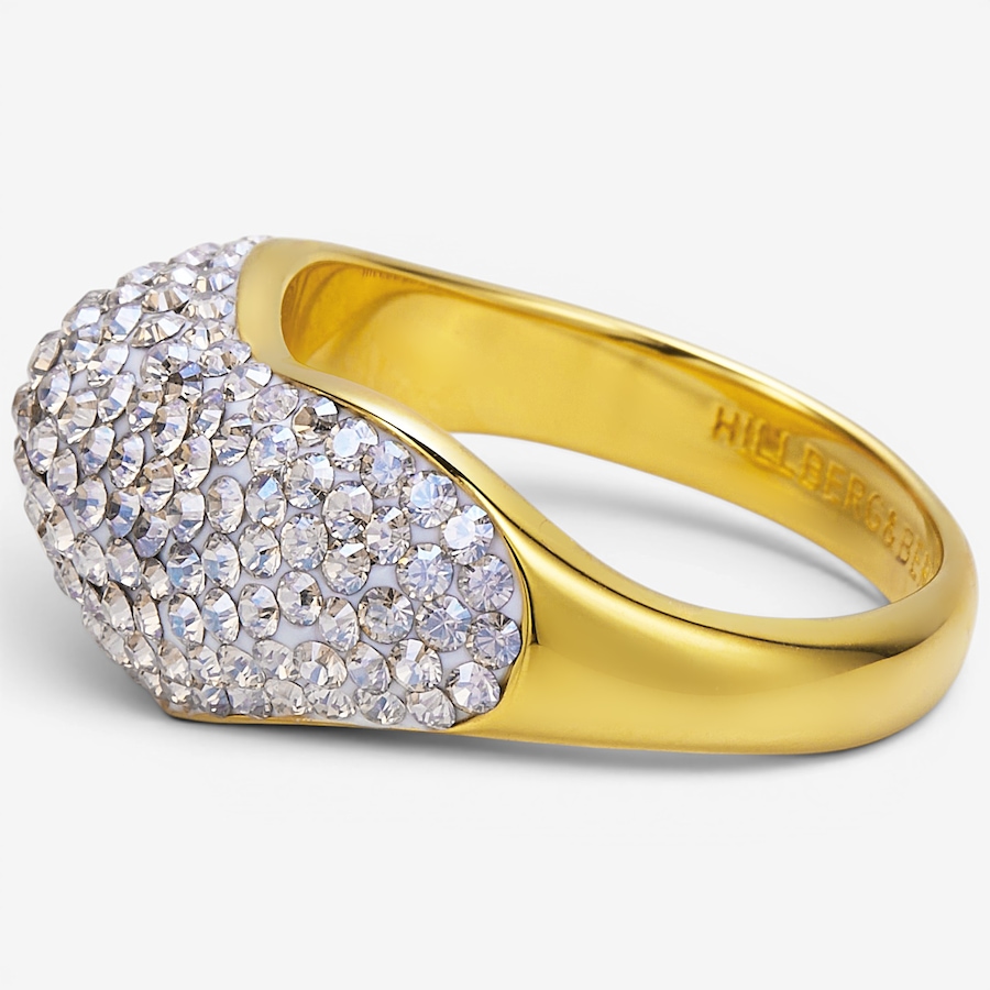 Image 130366_ALTMORE1.jpg, Product 130-366 / Price $239.99, Hillberg & Berk Sterling Silver/14K Gold Vermeil Champagne Sparkle Wave Ring from Hillberg & Berk Jewellery on TSC.ca's Jewellery department