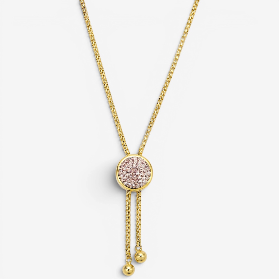 Image 130368.jpg, Product 130-368 / Price $179.99, Hillberg & Berk Sterling Silver/14K Vermeil Desert Rose Sparkle Bolo Tie Necklace from Hillberg & Berk Jewellery on TSC.ca's Jewellery department