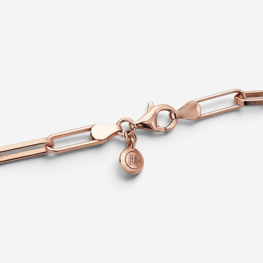 Image 130375_ALTMORE1.jpg, Product 130-375 / Price $119.99, Hillberg & Berk Sterling Silver/14K Rose Gold Vermeil The Era Chain Necklace from Hillberg & Berk Jewellery on TSC.ca's Jewellery department