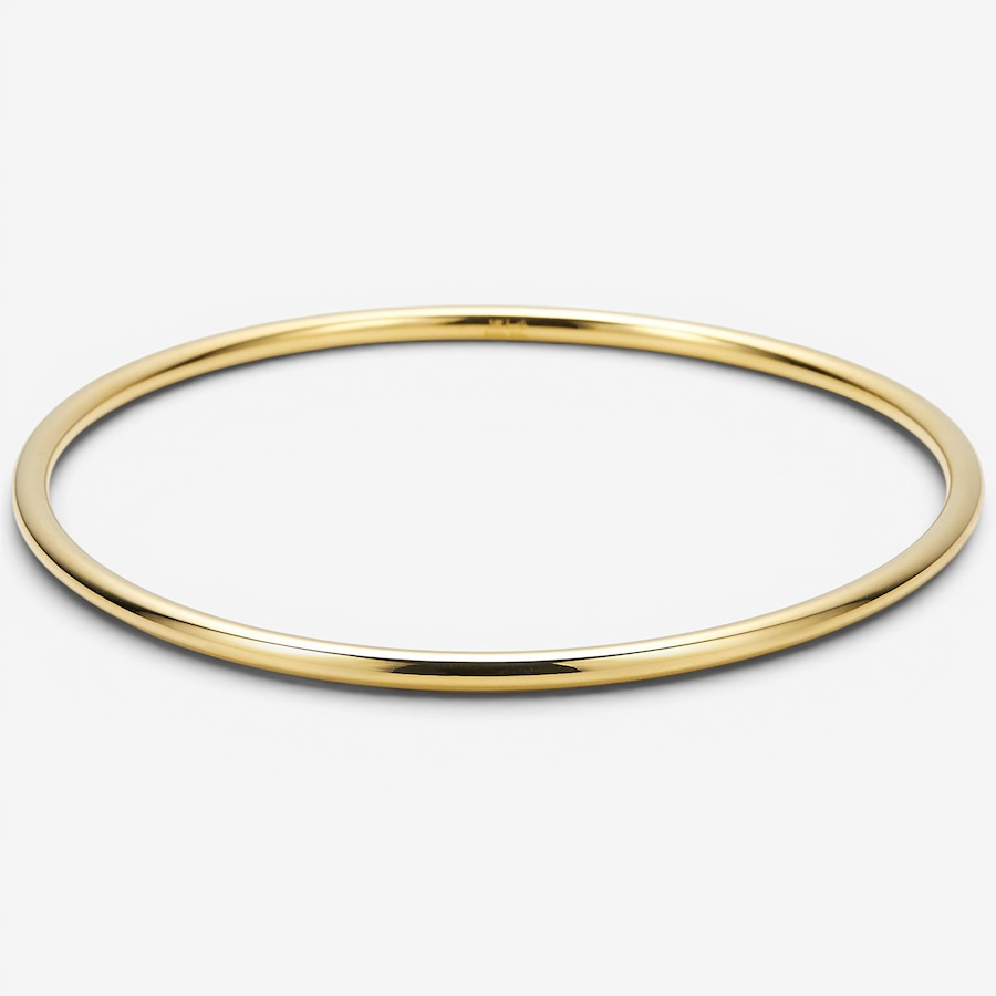 Image 130378_HPOL.jpg, Product 130-378 / Price $289.99, Soave Oro 14K Yellow Gold Resin Filled Textured Bangle from Soave Oro on TSC.ca's Jewellery department