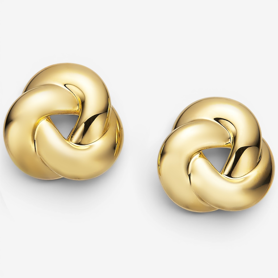 Image 130386.jpg, Product 130-386 / Price $299.99, Soave Oro 14K Yellow Gold Resin Filled Rose Stud Earrings from Soave Oro on TSC.ca's Jewellery department