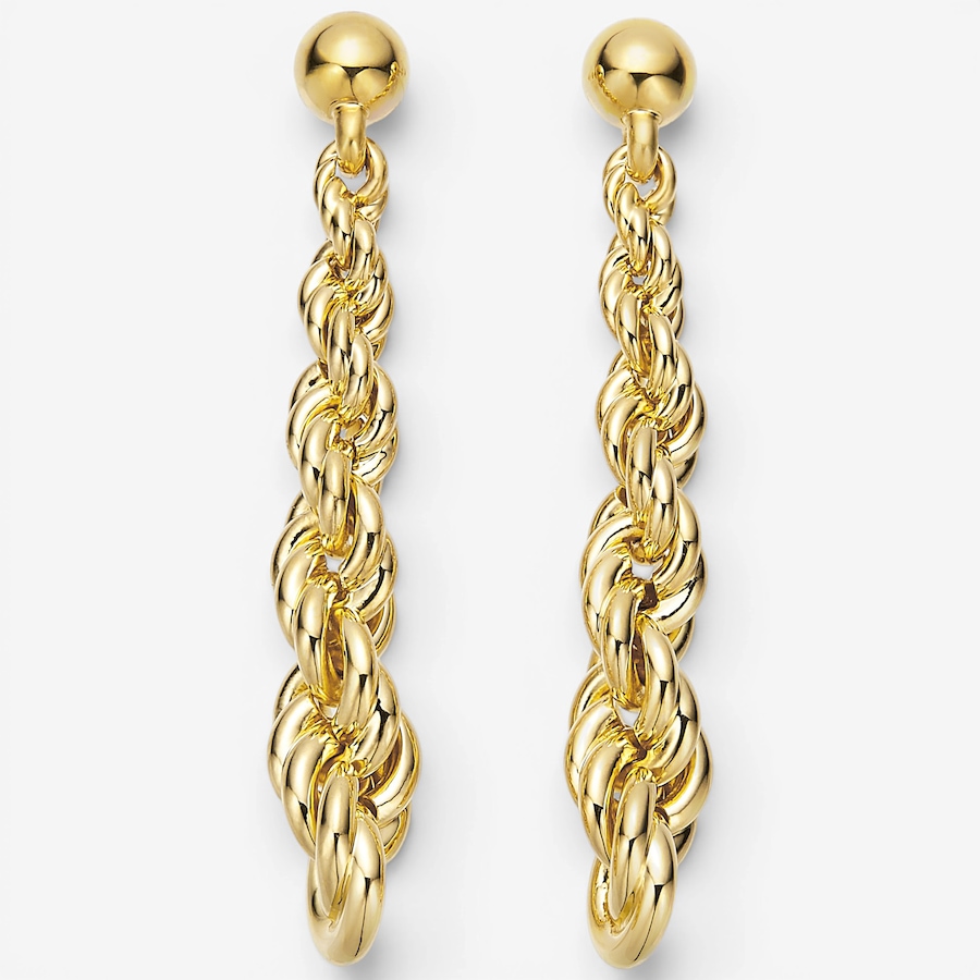 Image 130387.jpg, Product 130-387 / Price $349.99, Soave Oro 14K Yellow Gold Resin Filled Drop Earrings from Soave Oro on TSC.ca's Jewellery department