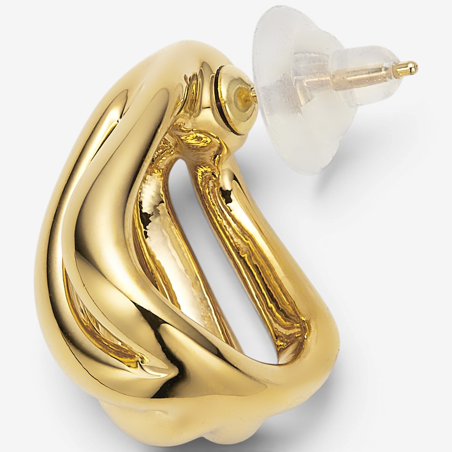 Image 130388_ALTMORE1.jpg, Product 130-388 / Price $419.99, Soave Oro 14K Yellow Gold Resin Filled Ribbed Earrings from Soave Oro on TSC.ca's Jewellery department