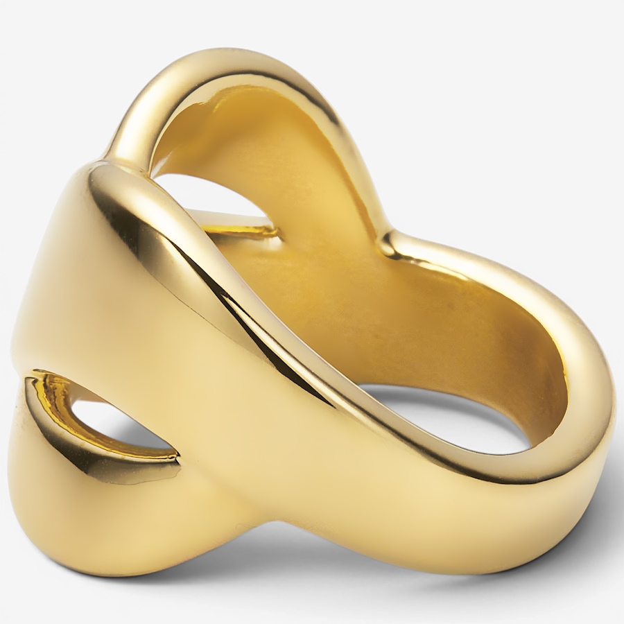 Image 130395_ALTMORE1.jpg, Product 130-395 / Price $239.99, Soave Oro 14K Yellow Gold Resin Filled Crossover Ring from Soave Oro on TSC.ca's Jewellery department