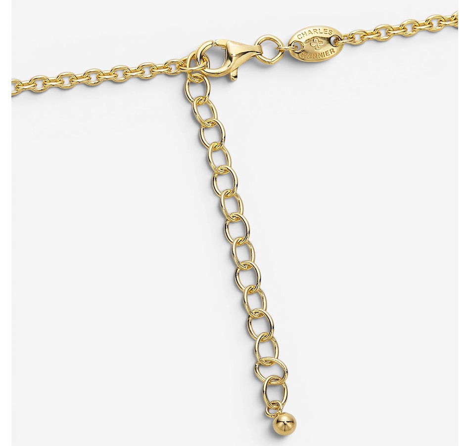 Image 130397_ALTMORE1.jpg, Product 130-397 / Price $420.00, Charles Garnier Sterling Silver Two Tone Double Row With Horseshoe Link Necklace from Charles Garnier on TSC.ca's Jewellery department