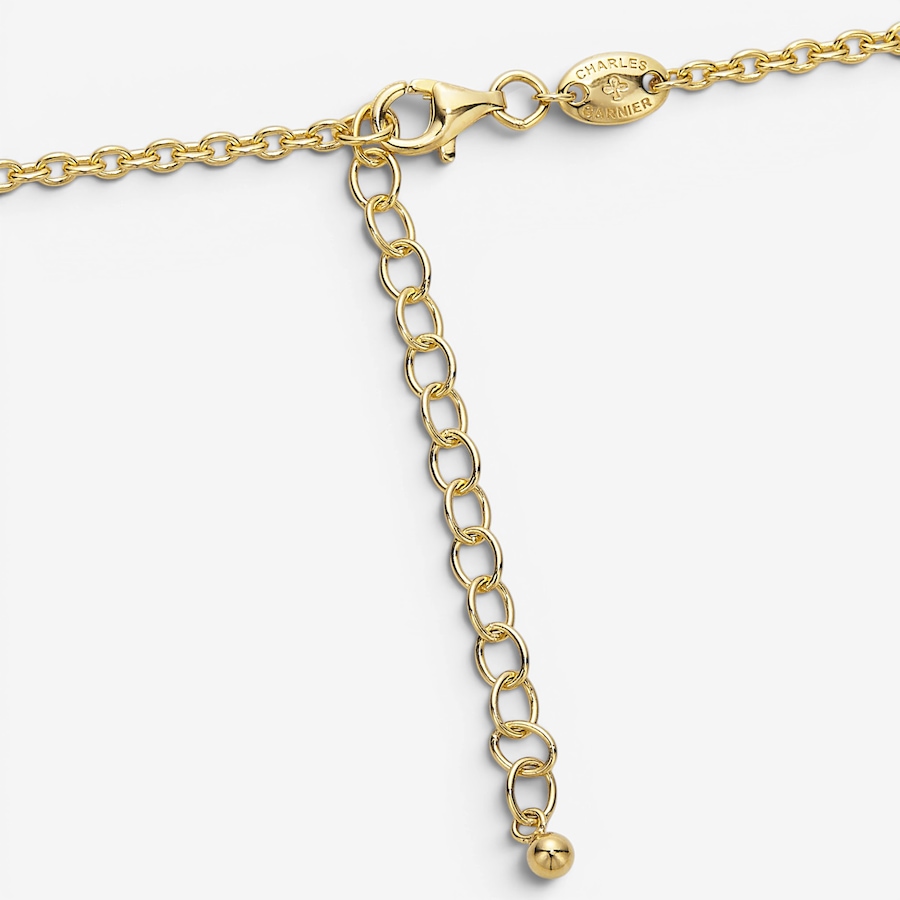 Image 130397_ALTMORE1.jpg, Product 130-397 / Price $420.00, Charles Garnier Sterling Silver Two Tone Double Row With Horseshoe Link Necklace from Charles Garnier on TSC.ca's Jewellery department