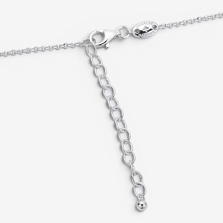 Image 130405_ALTMORE2.jpg, Product 130-405 / Price $180.00,  Charles Garnier Sterling Silver Rhodium Plate Created Blue Sapphire Pendant With Chain from Charles Garnier on TSC.ca's Jewellery department