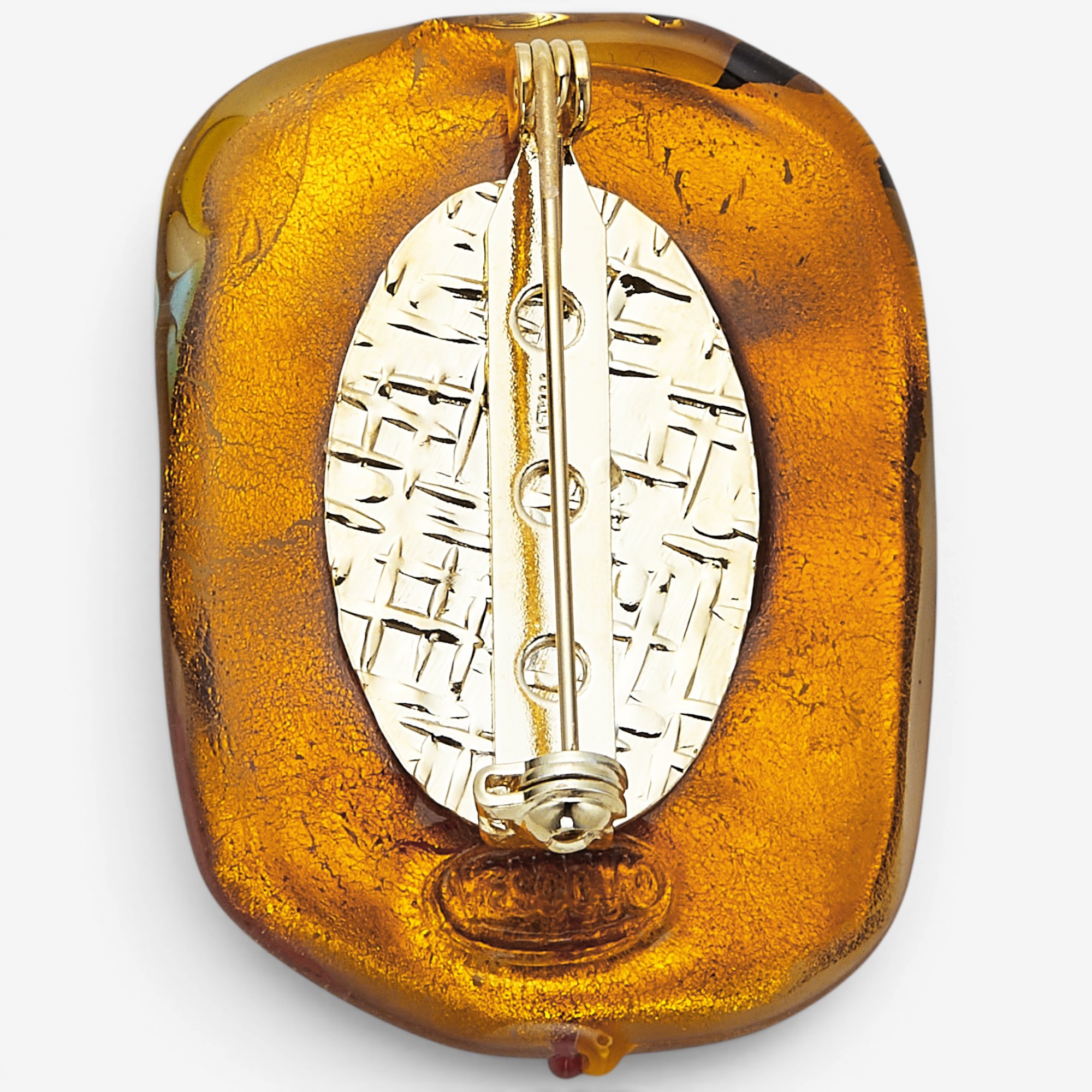 Il Murano Di Francesca Brass/18K Yellow Gold Plate Murano Grande