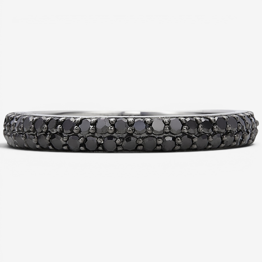 Image 130474_RHPBK.jpg, Product 130-474 / Price $199.99, Colours of Diamonds Sterling Silver 0.50 ctw Coloured Diamond Band Ring from Colours of Diamonds on TSC.ca's Jewellery department