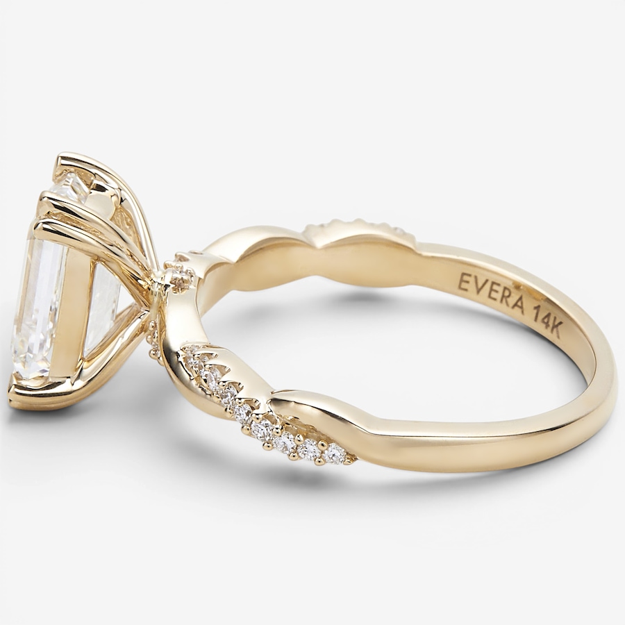 Image 130545_ALTMORE1.jpg, Product 130-545 / Price $3,299.99, EVERA Diamonds 14K Yellow Gold 2.00 ctw Emerald-Cut Diamond Ring from Evera Diamonds on TSC.ca's Jewellery department