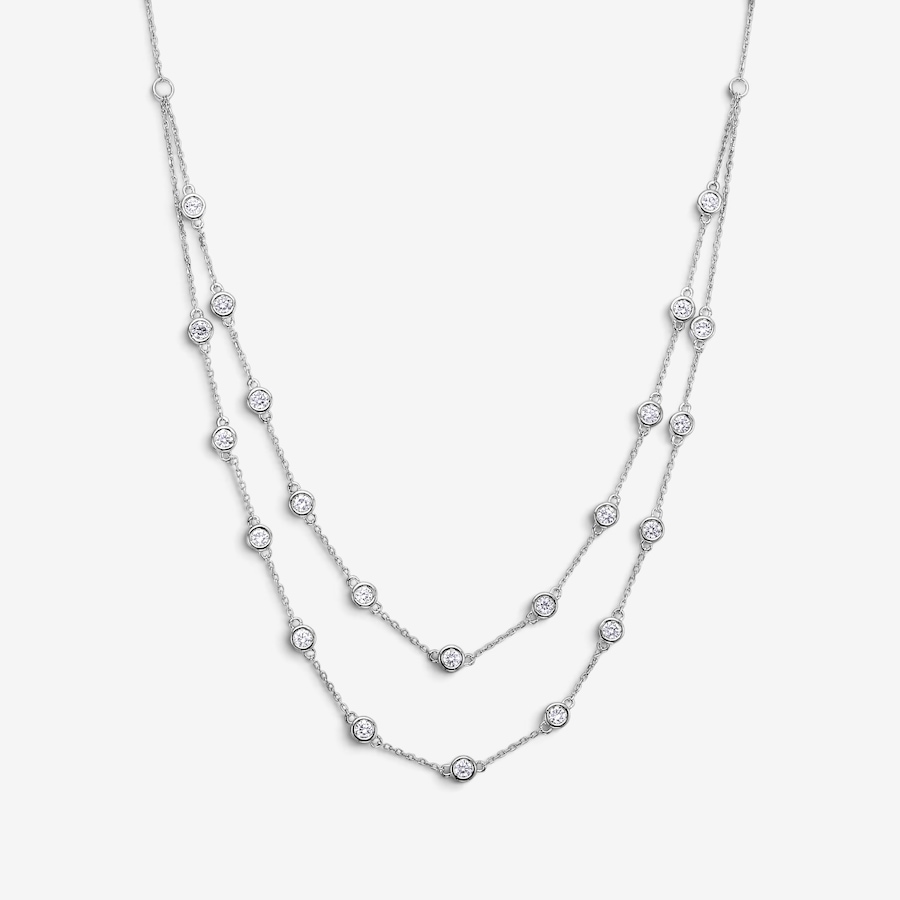 Image 130550_RHOP.jpg, Product 130-550 / Price $399.99, EVERA Diamonds Sterling Silver 2.00 ctw Diamond Necklace from Evera Diamonds on TSC.ca's Jewellery department