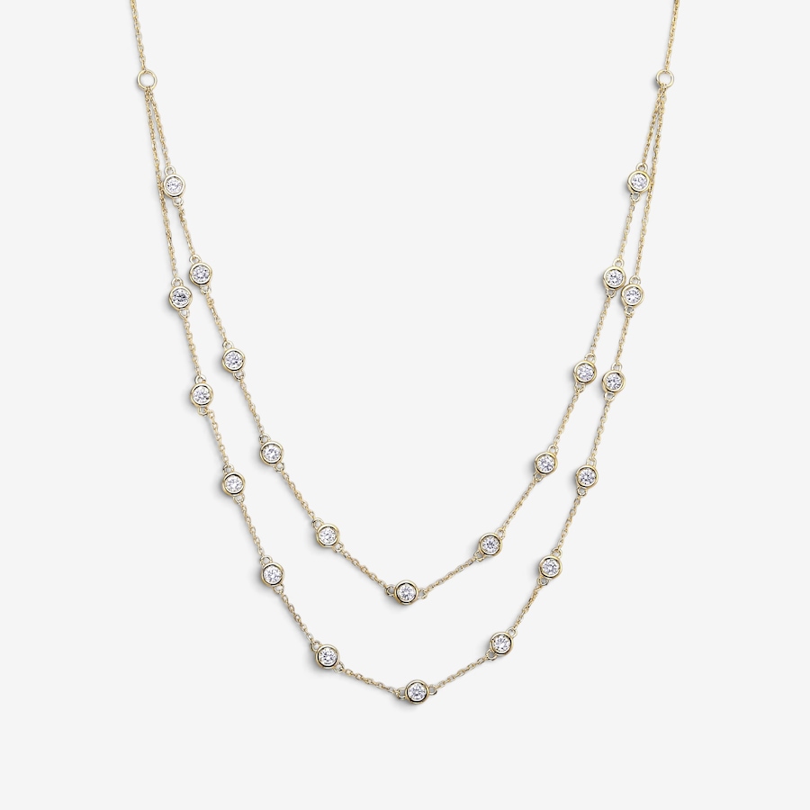Image 130550_YGP.jpg, Product 130-550 / Price $399.99, EVERA Diamonds Sterling Silver 2.00 ctw Diamond Necklace from Evera Diamonds on TSC.ca's Jewellery department
