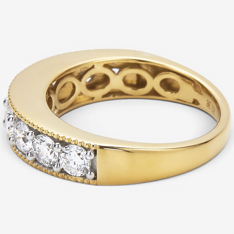 Image 130551_ALTMORE1.jpg, Product 130-551 / Price $699.99, EVERA Diamonds Sterling Silver 1.50 ctw Channel Set Diamond Band from Evera Diamonds on TSC.ca's Jewellery department