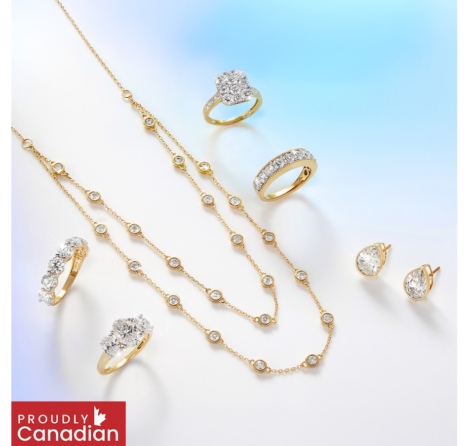 Image 130553_ALTMORE100.jpg, Product 130-553 / Price $1,899.99, EVERA Diamonds 14K Gold 3.70 ctw Shaped Diamond 7-Stone Band from Evera Diamonds on TSC.ca's Jewellery department