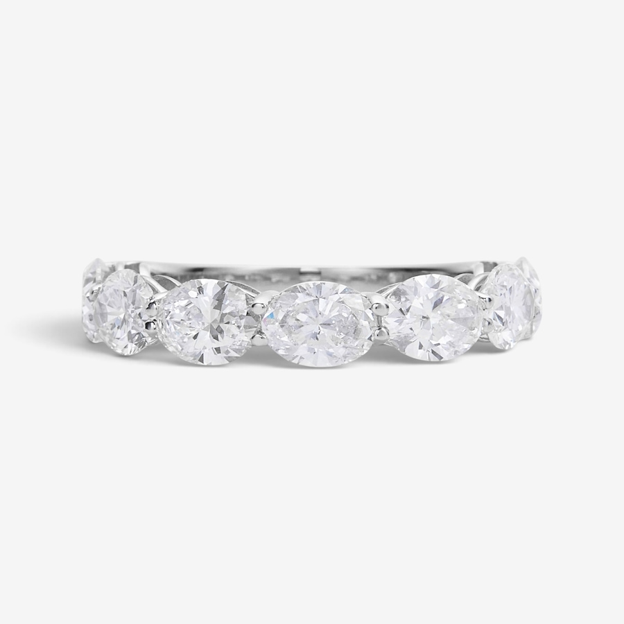 Image 130553_WGLOV.jpg, Product 130-553 / Price $3,699.99, EVERA Diamonds 14K Gold 3.70 ctw Shaped Diamond 7-Stone Band from Evera Diamonds on TSC.ca's Jewellery department