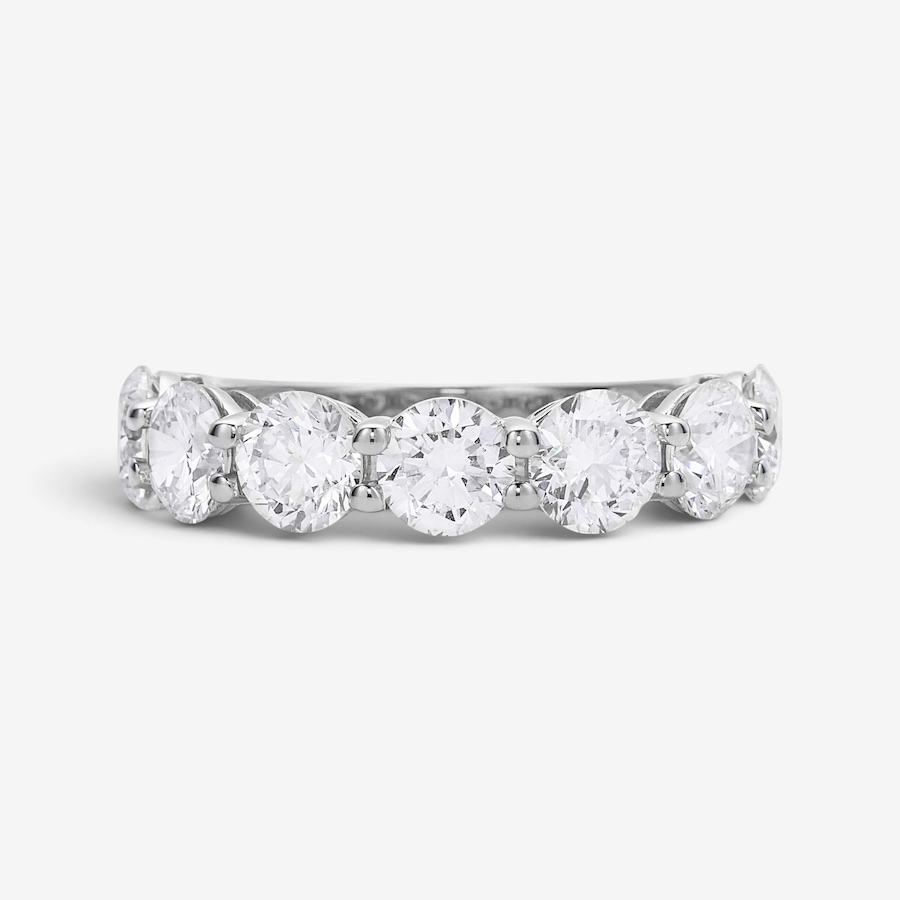 Image 130553_WGRND.jpg, Product 130-553 / Price $3,699.99, EVERA Diamonds 14K Gold 3.70 ctw Shaped Diamond 7-Stone Band from Evera Diamonds on TSC.ca's Jewellery department