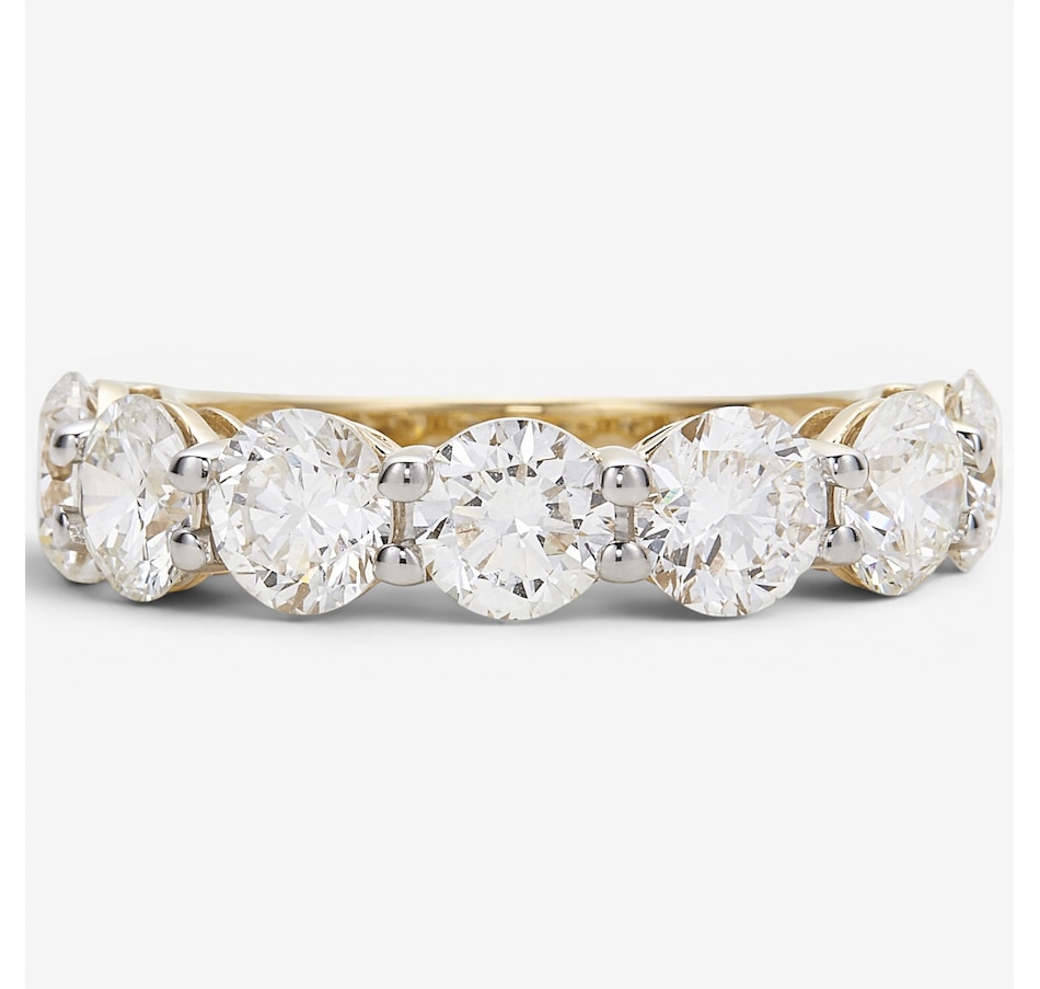 Image 130553_YGRND.jpg, Product 130-553 / Price $1,899.99, EVERA Diamonds 14K Gold 3.70 ctw Shaped Diamond 7-Stone Band from Evera Diamonds on TSC.ca's Jewellery department
