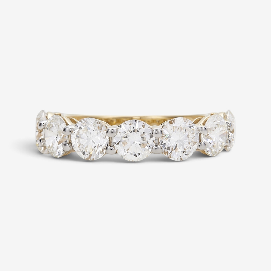 Image 130553_YGRND.jpg, Product 130-553 / Price $3,699.99, EVERA Diamonds 14K Gold 3.70 ctw Shaped Diamond 7-Stone Band from Evera Diamonds on TSC.ca's Jewellery department