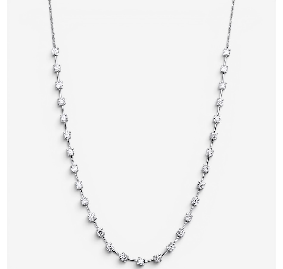 Image 130554_RHOP.jpg, Product 130-554 / Price $499.99, EVERA Diamonds Sterling Silver 3.00ctw Diamond Necklace from Evera Diamonds on TSC.ca's Jewellery department